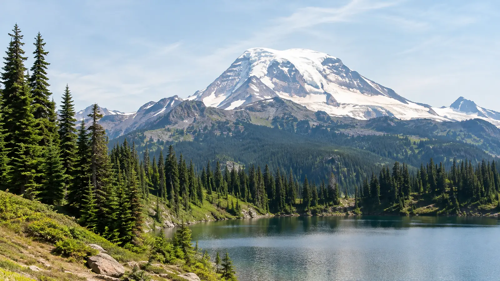 Tours de un día al Parque Nacional del Monte Rainier desde Seattle